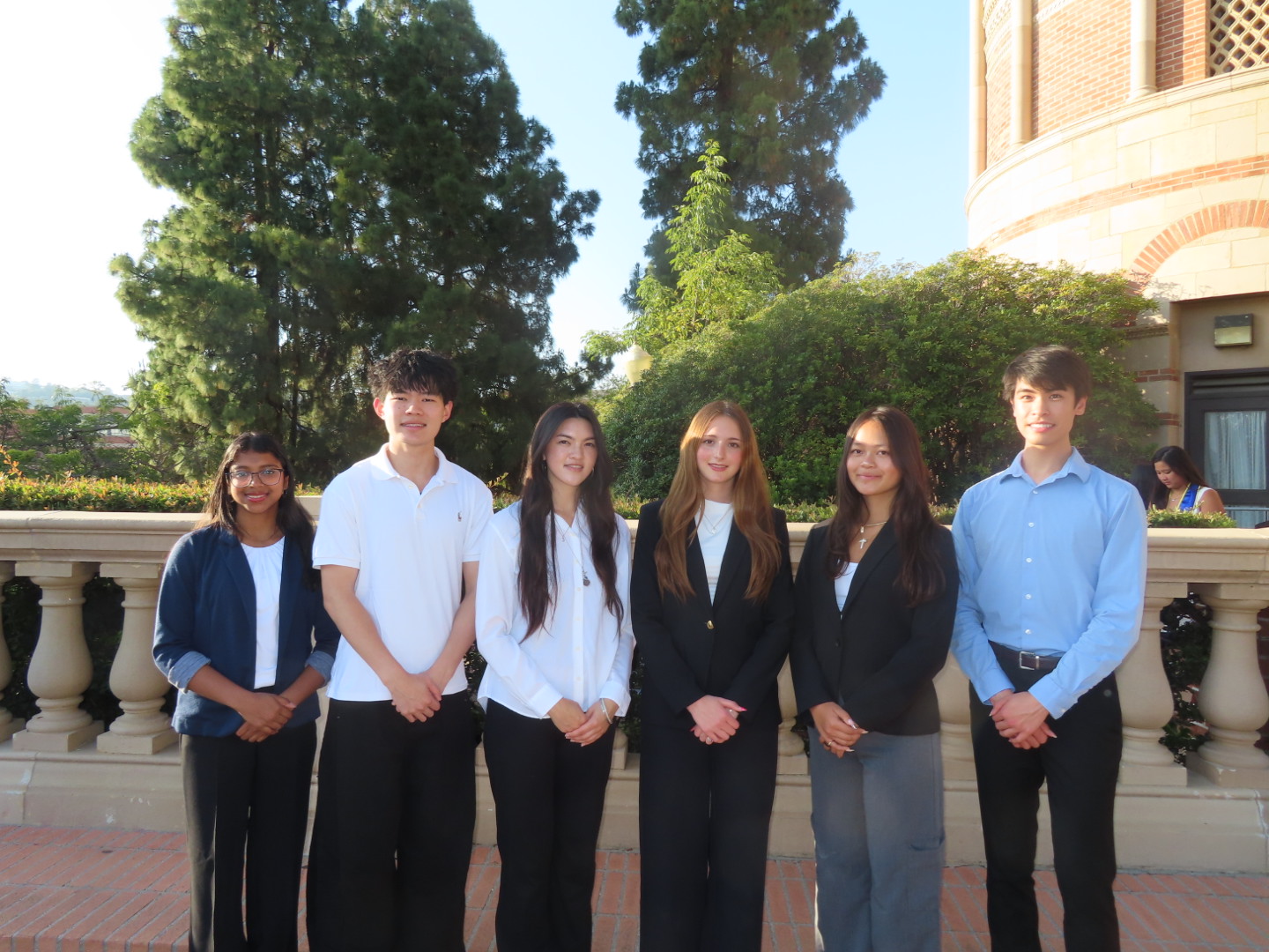 CONNECT team members on UCLA campus